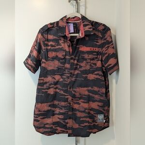 NWT Buffalo David Britton Short sleeve button down